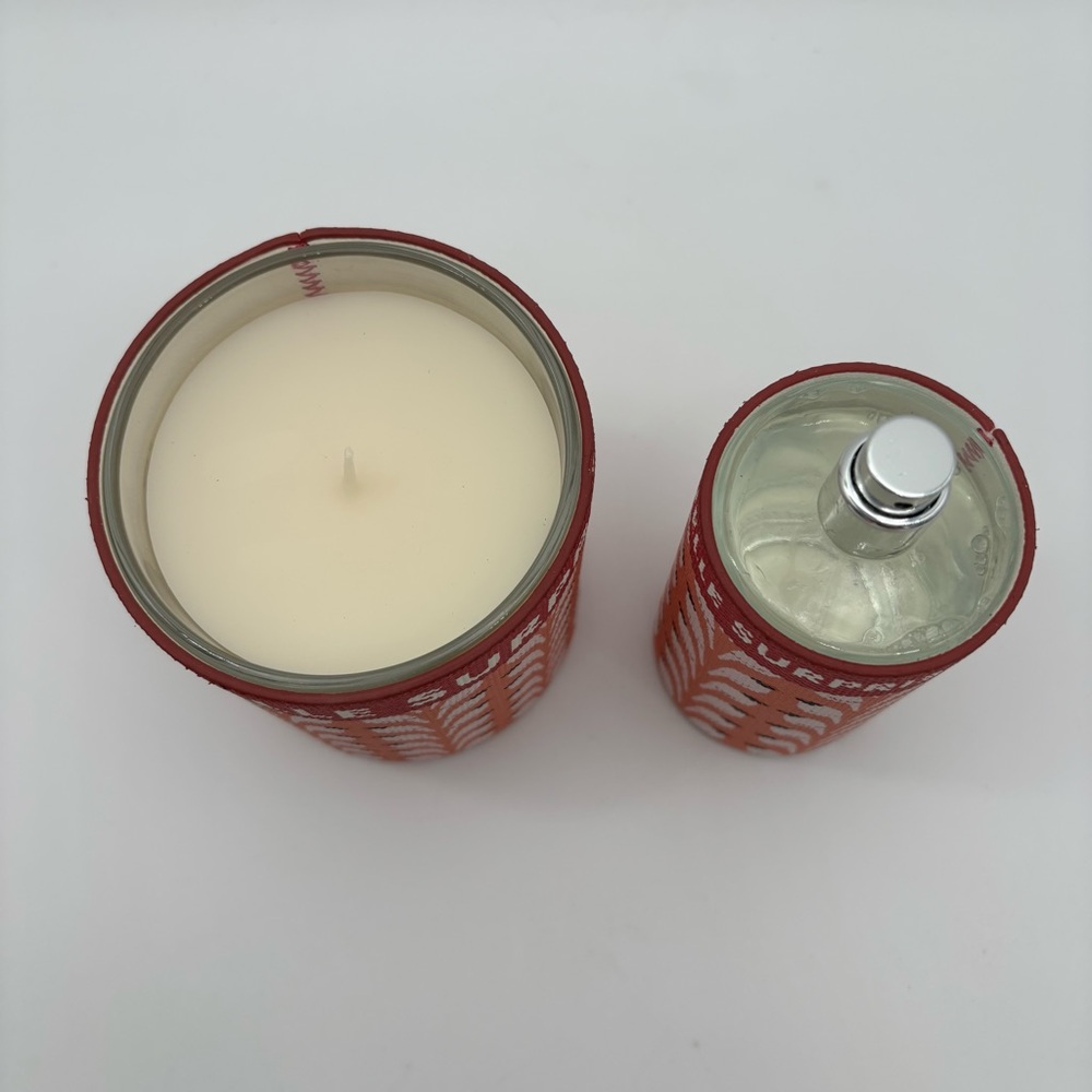 Anthropologie Bundle Emi Fresh White Cashmere & Musk Glass Candle And Room Spray - Picture 4 of 6